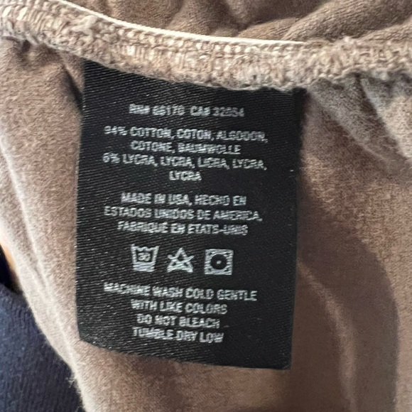 Michael Stars Short Sleeve Ruched T-shirt Dress - Picture 4 of 5